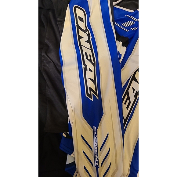 Vintage O’Neal Racing Elements Shirt Made in USA Men’s Motocross All Over Print - Picture 5 of 8